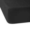 Darymex Prześcieradło Satynowe Z Gumką Czarne (3).webp