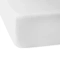 Darymex Prześcieradło Satynowe Z Gumką Białe (3).webp