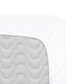 Darymex Prześcieradło Satynowe Z Gumką Białe (2).webp