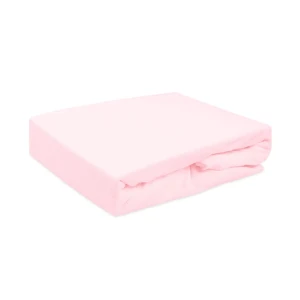 Darymex Prześcieradło Frotte Z Gumką Blado Różowe 90x200