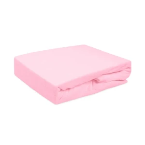 Darymex Prześcieradło Frotte Z Gumką Różowe 160x200