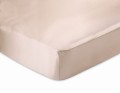 KLARA Prześcieradło Jedwabne Z Gumką 200x220 Beżowe