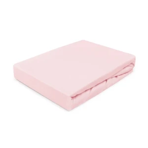 Darymex Prześcieradło Jersey Z Gumką Blado Różowe 140x200