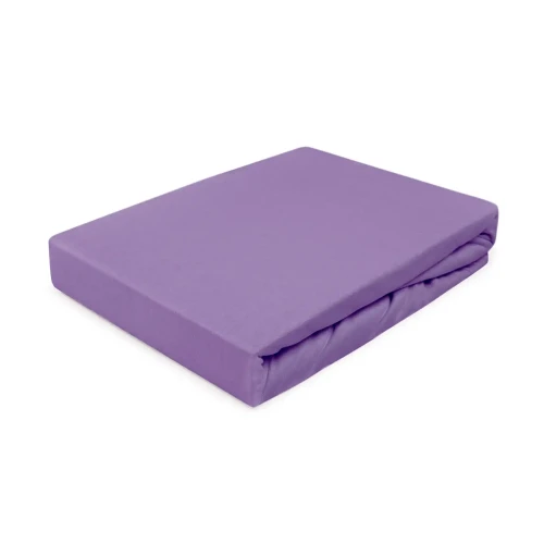 Darymex Prześcieradło Jersey Z Gumką Fioletowe (1).webp