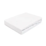 Darymex Prześcieradło Jersey Z Gumką Białe 160x200