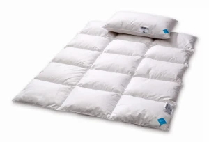 AMZ BABIES PREMIUM komplet dziecięcy puch 100% (kołderka i poduszka) 100x135 + 40x60 2 szt. RABAT 10%