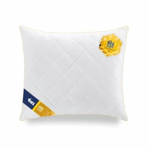 AMZ SATYNA BAWEŁNIANA poduszka pikowana antyalergiczna 50x60 2 szt. RABAT 10%