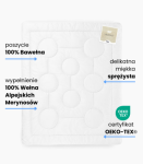 AMZ MERINO WOOL Kołdra Całoroczna