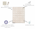 AMZ ORGANIC COTTON kołdra całoroczna puch