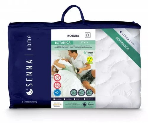 Inter Widex Kołdra BOTANICA Biała Letnia