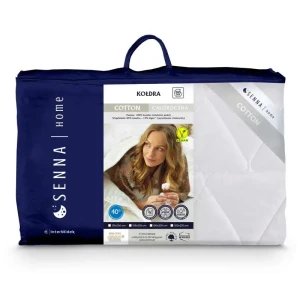 INTER WIDEX Kołdra COTTON Biała 200×220 1.550g