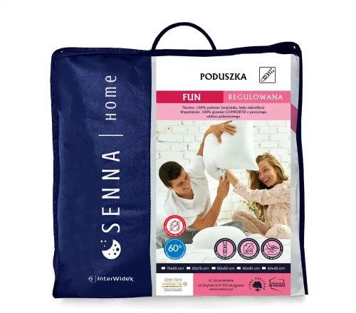 INTER WIDEX Poduszka FUN Biała