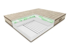 Materac Hilding Bora 140x200 Naturalny, Termoelastyczny