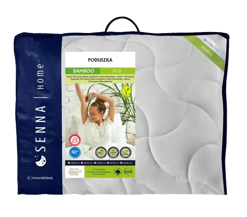 INTER WIDEX Poduszka BAMBOO Biała