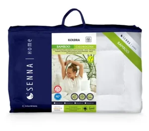 INTER WIDEX Kołdra BAMBOO Biała 200x220 1.550g