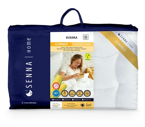 INTER WIDEX Kołdra CORNEO Biała