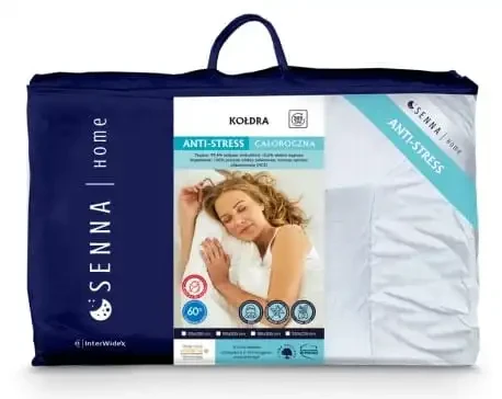 INTER WIDEX Kołdra ANTI-STRESS Biała