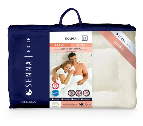 INTER WIDEX Kołdra CLASSIC Letnia Kremowa